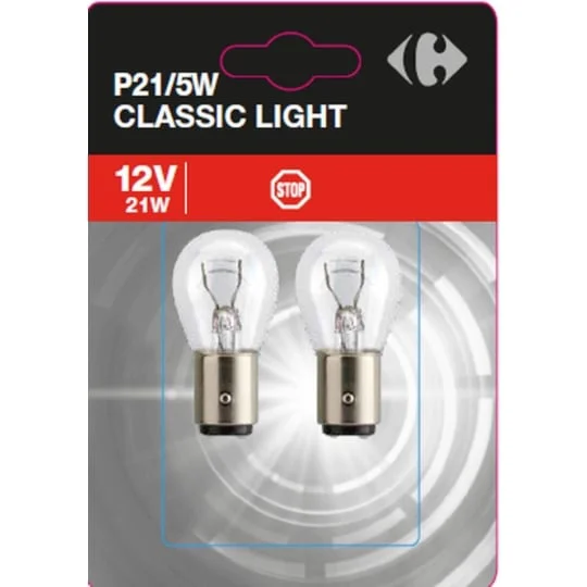 Ampoule auto P21/5W Classic Light 12V 21W