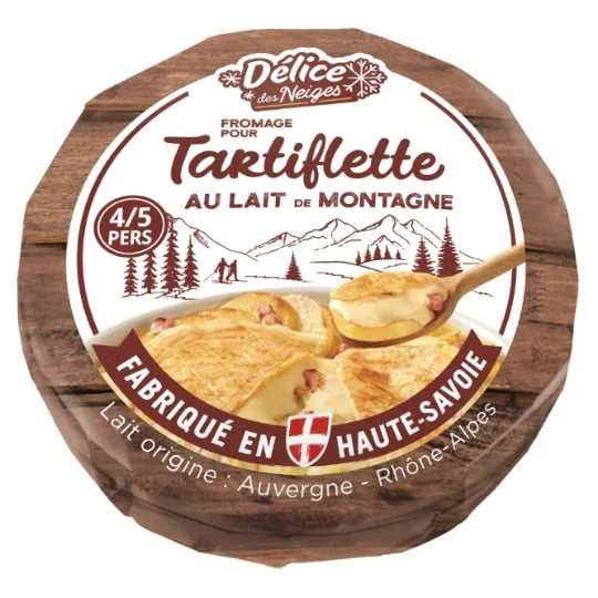 Fromage pour tartiflette au lait de montagne