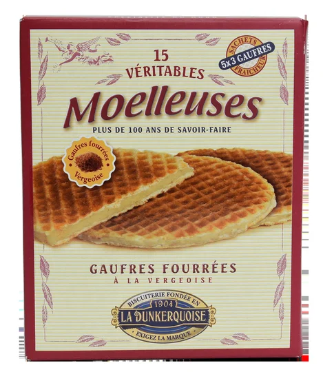 ETUI GAUFRES FOURREES VERGEOISE LES MOELLEUSES