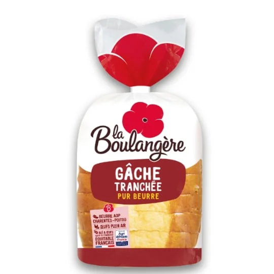 Gâche pur beurre/tranchée
