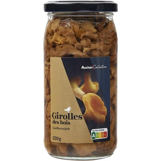 Girolles en bocal