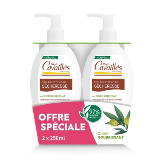 Toilette intime soin naturel sècheresse