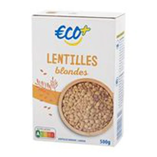 Lentilles blondes