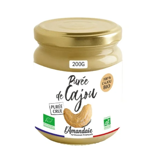 Purée de noix de cajou crue BIO