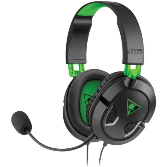 Casque filaire filaire Recon 50X noir/vert