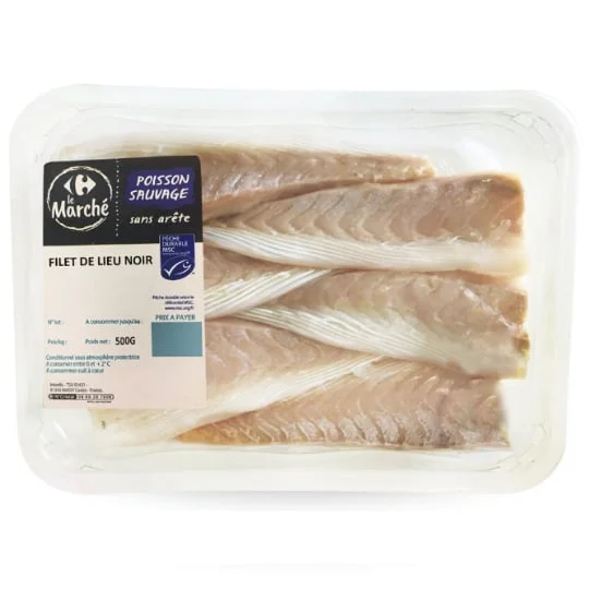 Filet de lieu noir