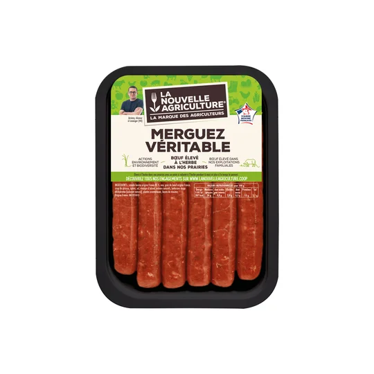 Merguez de boeuf x6