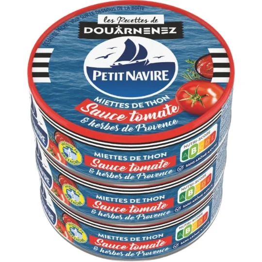 Miettes de thon à la tomate