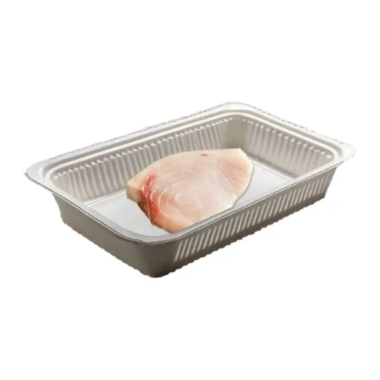 Tranche de longe d'espadon décongelée