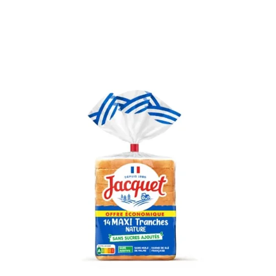 Pain de mie maxi tranches
