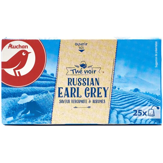 Thé noir Russian earl grey