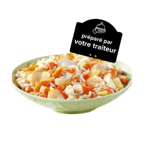 Salade duo ananas et surimi