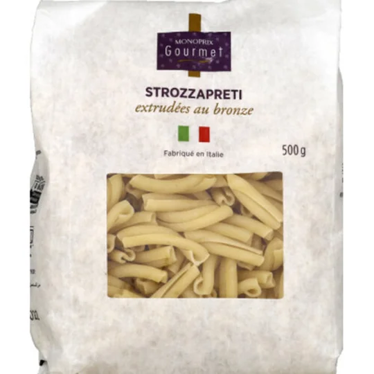 Strozzapreti extrudées au bronze