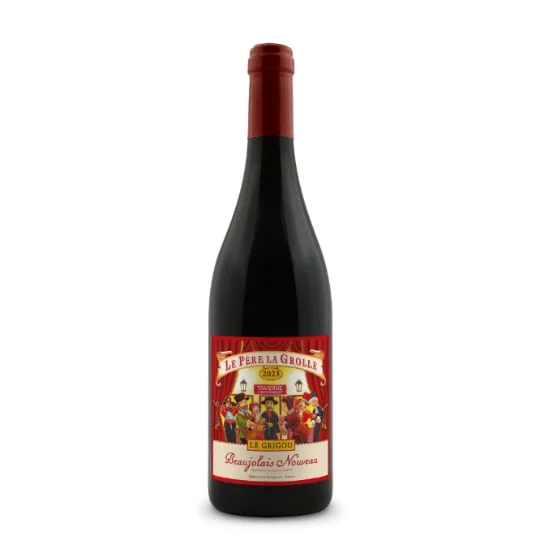 Vin rouge BEAUJOLAIS NOUVEAU LE PERE LA GROLLE 2023