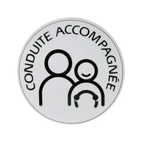 Disque Conduite Accompagnée magnétique