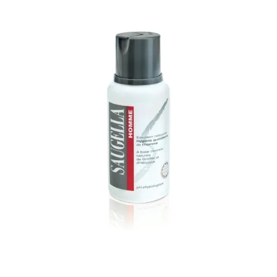 Emulsion nettoyante homme