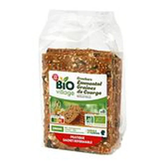 Crackers Bio Emmental courge