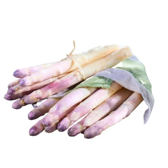 Asperges moyennes violettes vrac