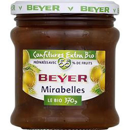 Confiture extra mirabelles BIO