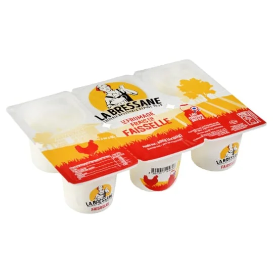 Fromage frais en faisselle nature 6% MG