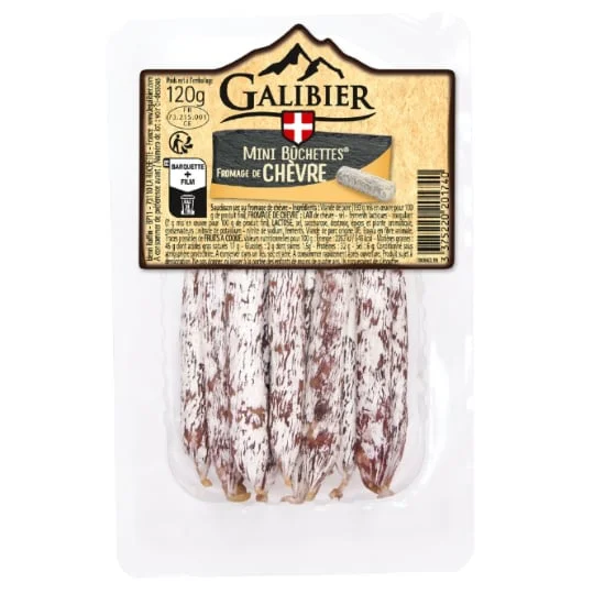 Mini saucissons fromage de chèvre