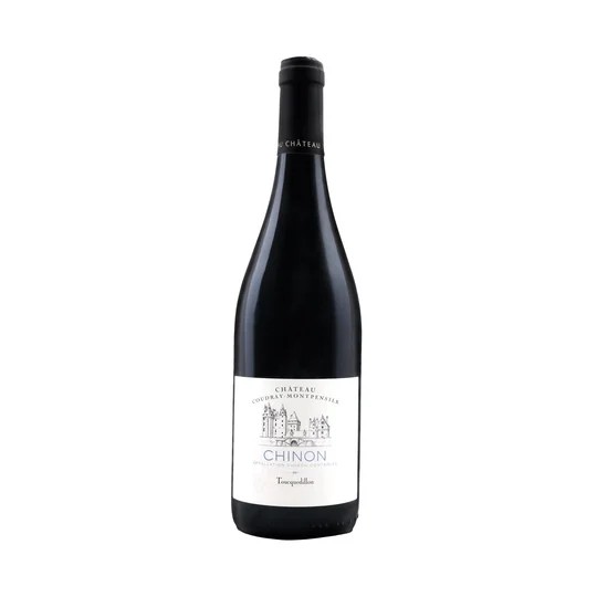 Vin rouge AOP Chinon Château Coudray-Montpensier cuvée Toucquedillon