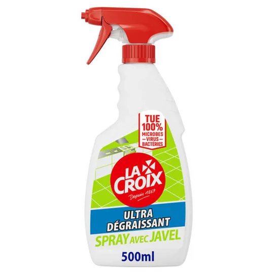 Spray Désinfectant Javel Nettoyant Ménager Cuisine