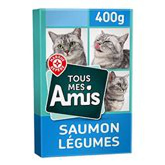 Croquettes chat Saumon thon lég.verts