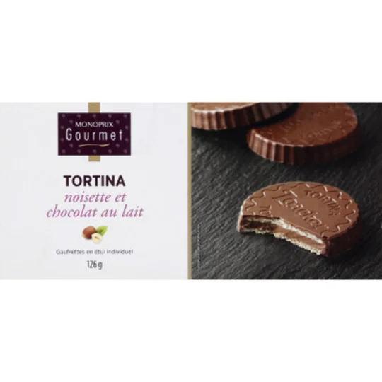 Tortina noisette et chocolat au lait