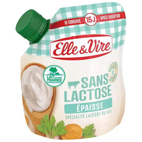 Crème épaisse 4% MG Sans lactose