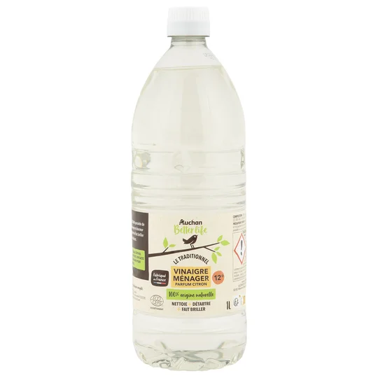 Vinaigre ménager Ecocert parfum citron