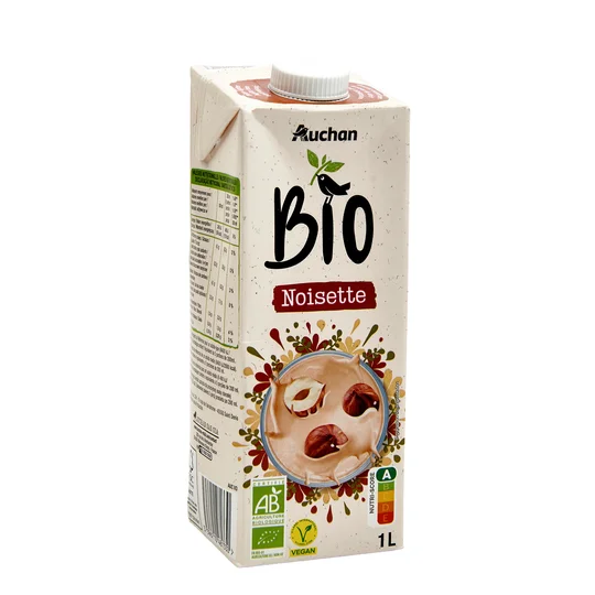 Boisson végétale à base de noisette