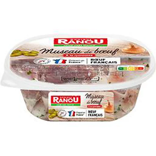 Museau de boeuf à la Lyonnaise
