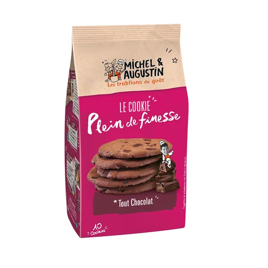 Le Cookie plein de finesse tout chocolat