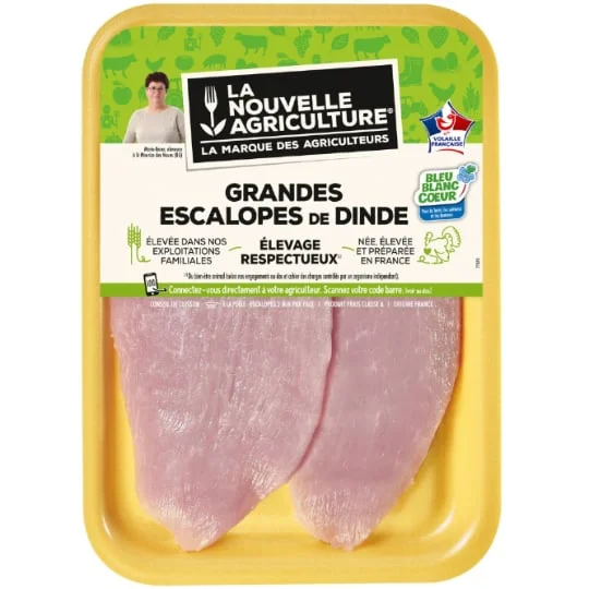 Escalope de dinde sans OGM