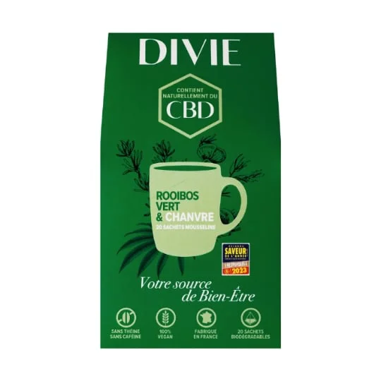Unfusion Rooibos vert et chanvre
