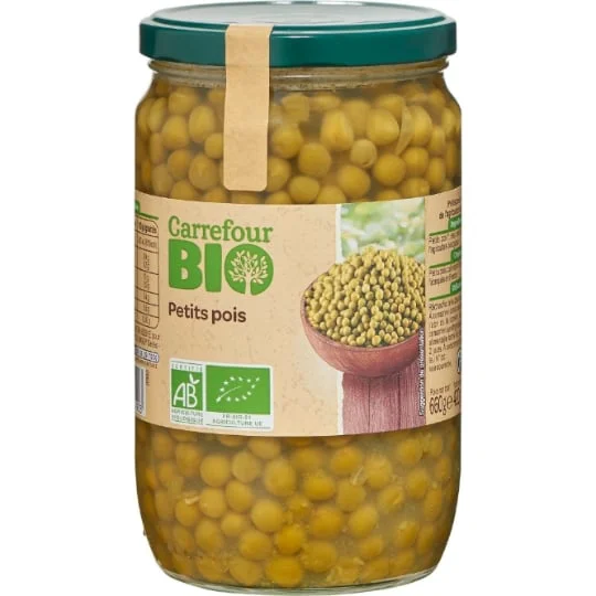Petits pois bio
