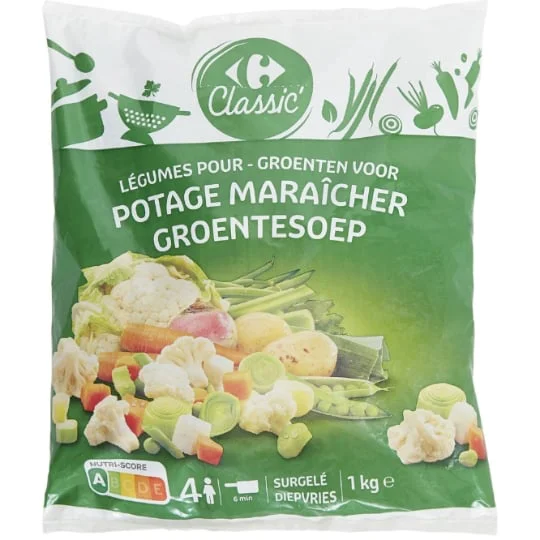 Mélange légumes pour soupe
