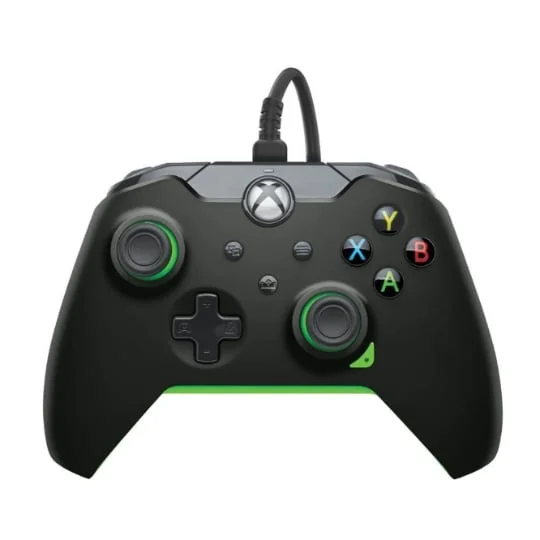 Manette Filaire Pdp Pour Xbox Et Pc Noir Fluo