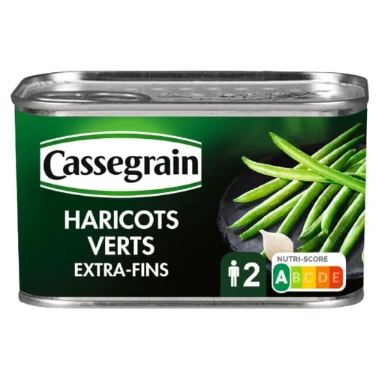 Haricots verts extra-fins cueillis main