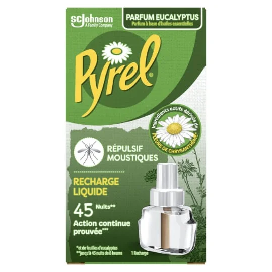 Recharge Répulsifs Moustiques Eucalyptus