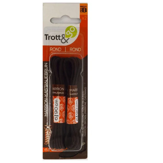 Lacet Cires Noir90 2Paires