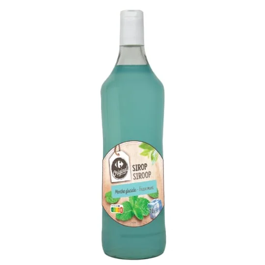 Sirop de menthe glaciale
