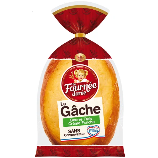 Gâche ronde Levain et crème fraîche