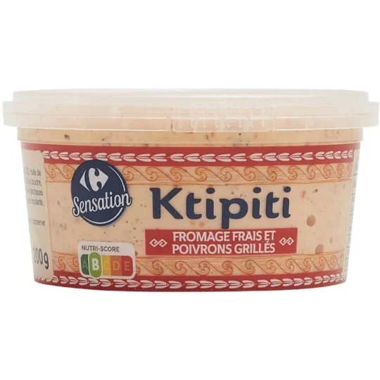 Ktipiti fromage frais poivrons