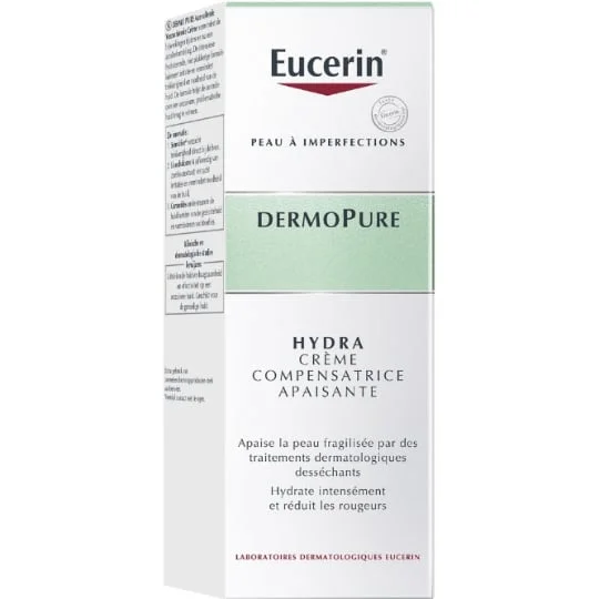 Crème visage dermo pure compensatrice apaisante