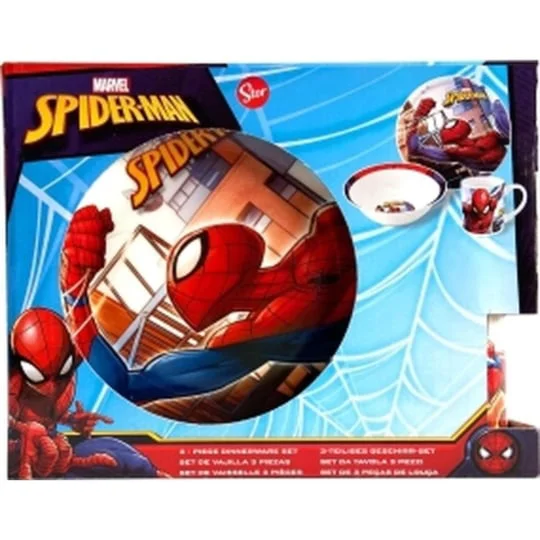 Coffret repas 3 pièces - Spiderman