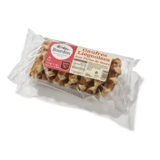 Gaufres liégeoises sucre