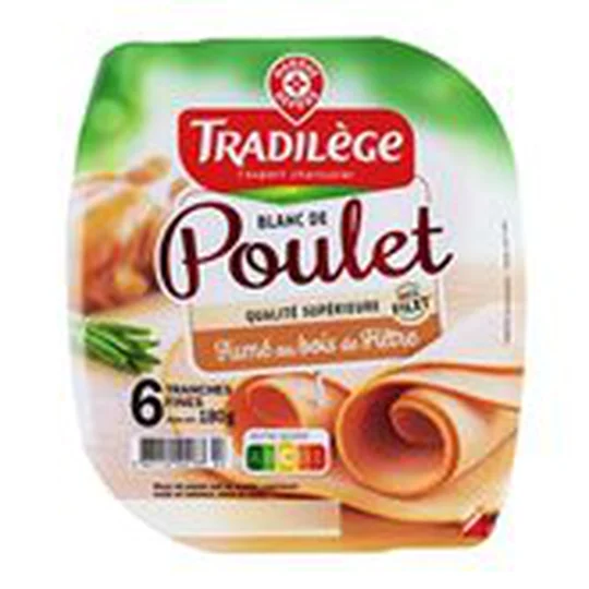Blanc poulet fumé 6 Tranches