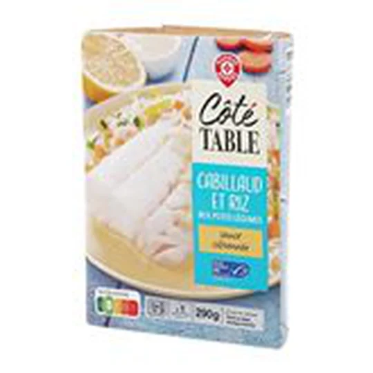 Cabillaud citron Riz